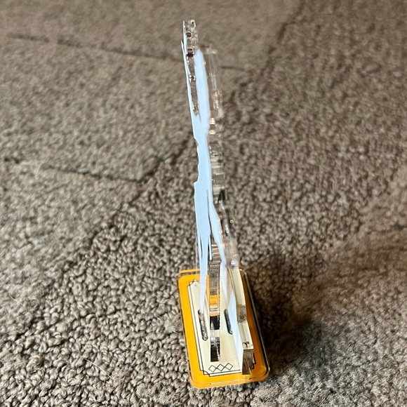 Demon Slayer Kimetsu no Yaiba Zenitsu Agatsuma Acrylic Figure Stand Cafe Collab - Picture 4 of 7